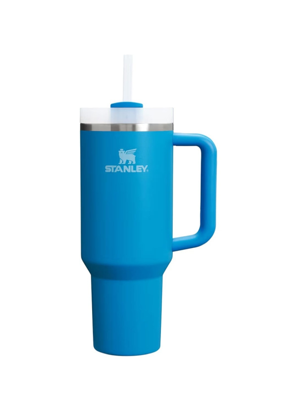 Stanley Quencher Pipetli Termos Bardak, Mavi 1.18 Litre