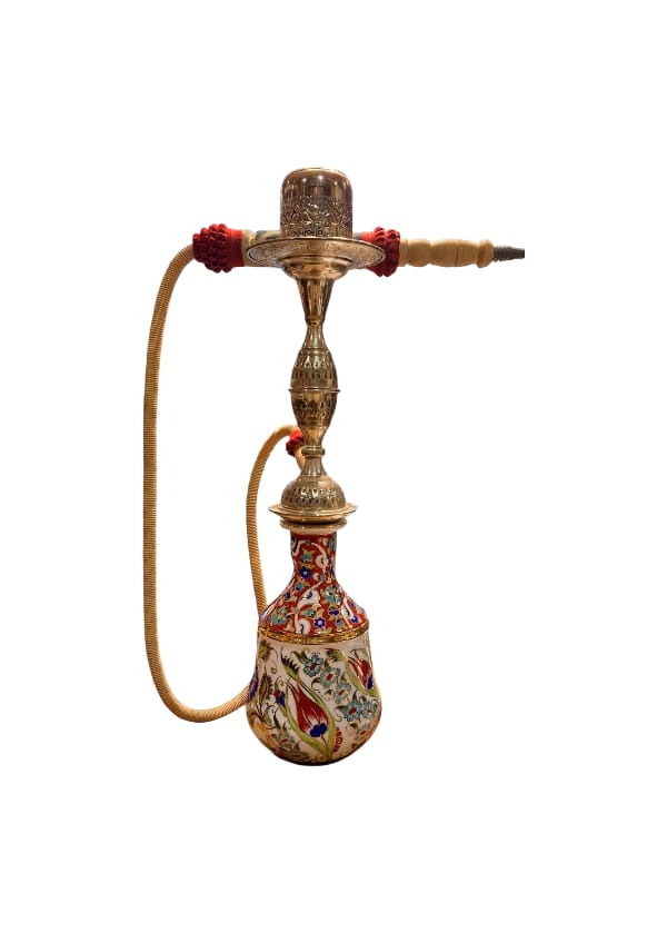 Güral Porselen El Yapımı Nargile Takımı