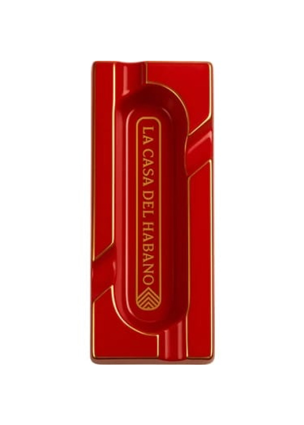 La Casa Del Habanos Kırmızı Porselen Puro Küllüğü