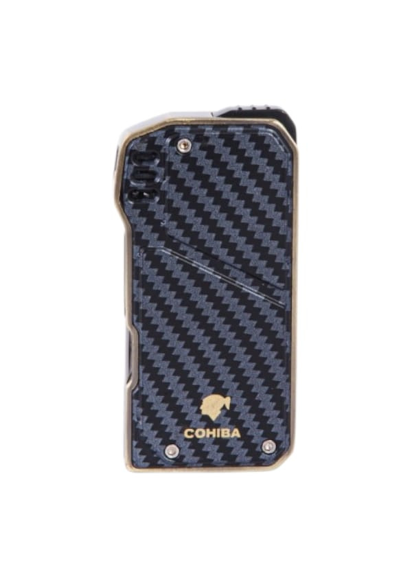 Cohiba Mum Alev Pipo Çakmağı Aksesuarlı Karbon 