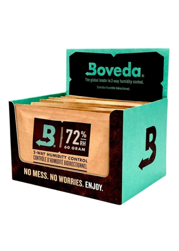 Boveda 72 60 Gr Humidor - Puro Kutusu Nemlendirici - 12 Adet Eko Paket