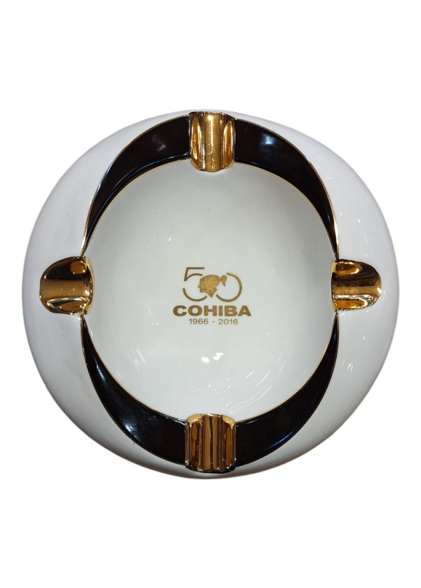 Cohiba Dörtlü 50.Yıl Özel Tasarım Porselen Puro Küllüğü