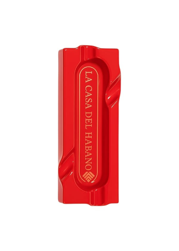 La Casa Del Habanos Kırmızı Porselen Puro Küllüğü