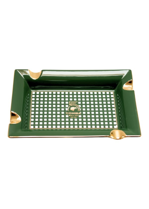 Cohiba Dörtlü Yeşil Porselen Puro Küllüğü