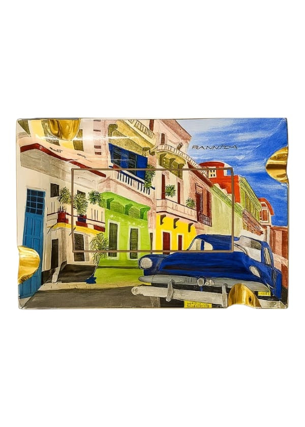 Parmida Dörtlü  Küba Desenli Dörtlü Puro Küllüğü