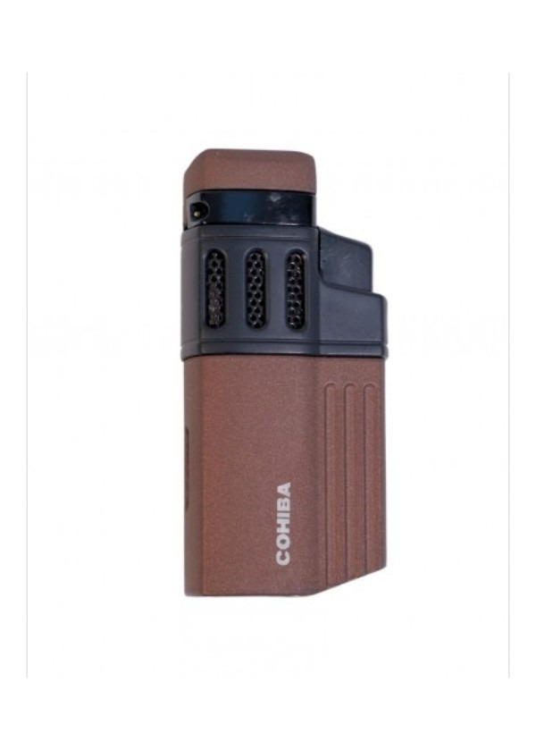 Cohiba 4 Torch Jet Alevli Puro Çakmağı Kahverengi