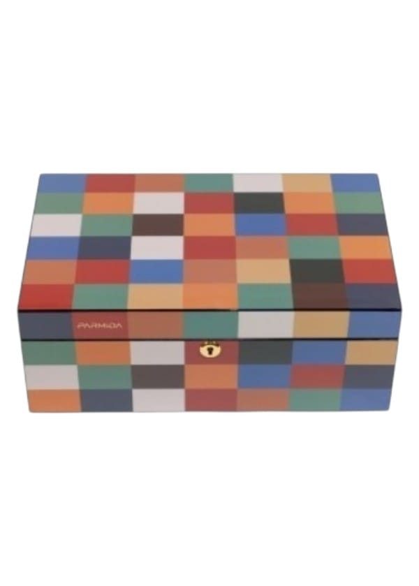 Parmida Dama Desenli Puro Kutusu Humidor HMD235654