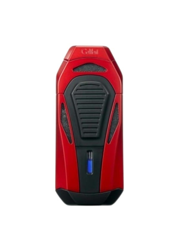 Colibri Boss III Jet Red-Black 3 Torch Kesicili Puro Çakmağı 