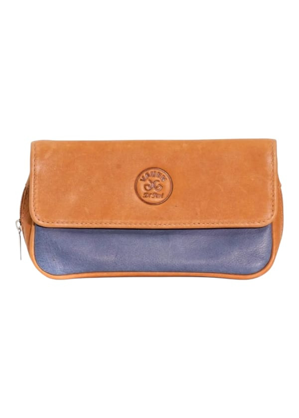 Vauen 643 Lacivert Deri Pipo Çantası 650004