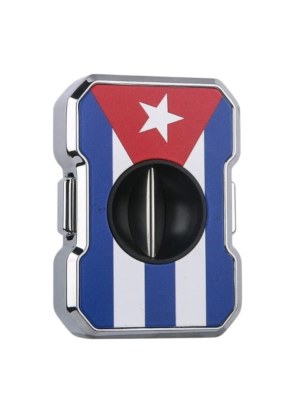 Quantoro Metal V Cutter 60 Ring Cuban Flag