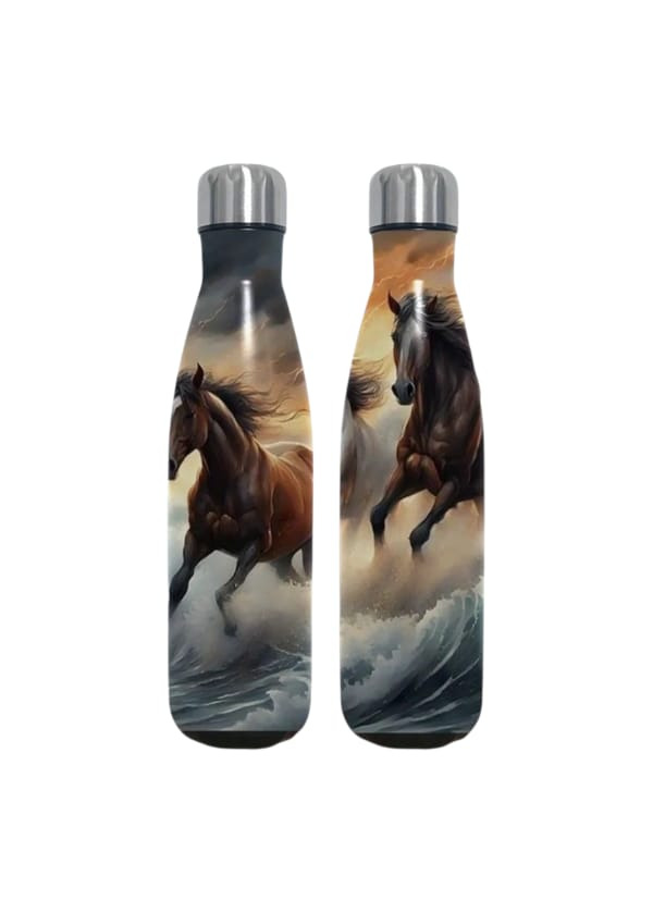 At Figürlü Çelik Termos 500 Ml.