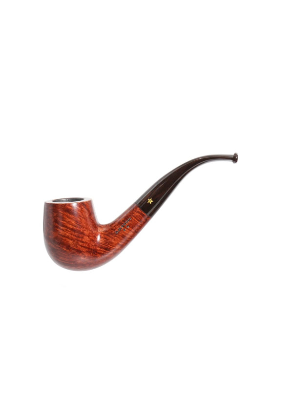 Şahin Sarı Yıldız X-160 9mm. Filtreli Akrilik Saplı Pipo