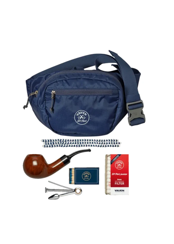 Vauen OUTDOOR SET 3337 9mm. Filtreli Akrilik Saplı Pipo 209980