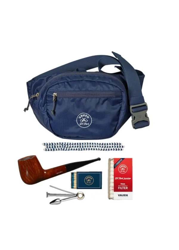 Vauen OUTDOOR SET 3375 9mm. Filtreli Akrilik Saplı Pipo 209981