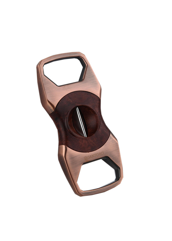 Quantoro QC-9 V-Kesim Puro Kesici Copper Browngrain